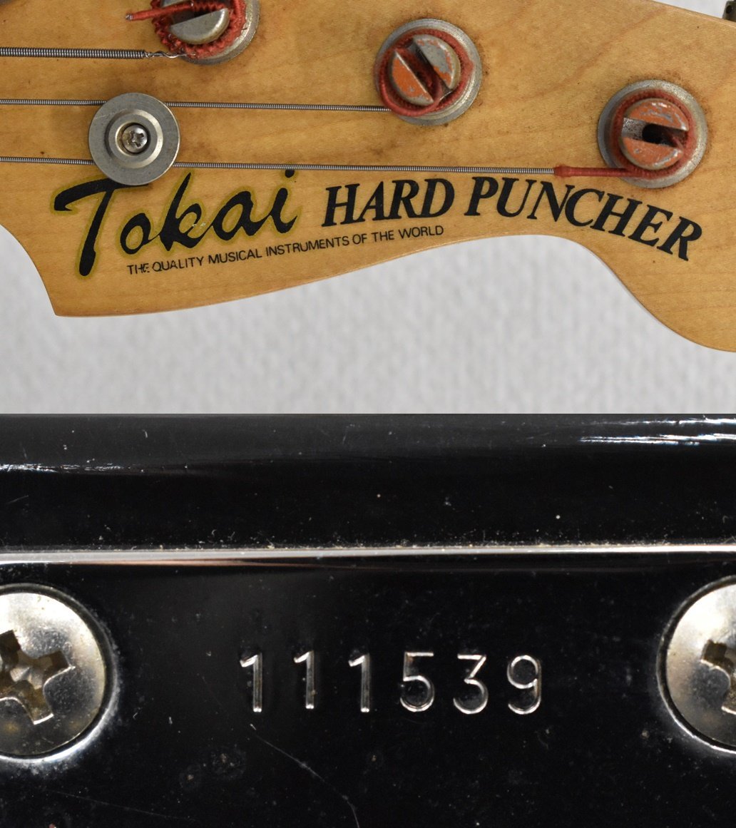 Σ0785 ジャンク Tokai HARD PUNCHER トーカイ エレキベース ＃111539_画像9