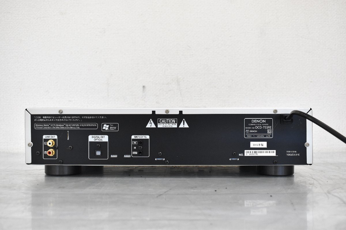 Σ0657 中古 DENON DCD-755RE デノン CDデッキ_画像7