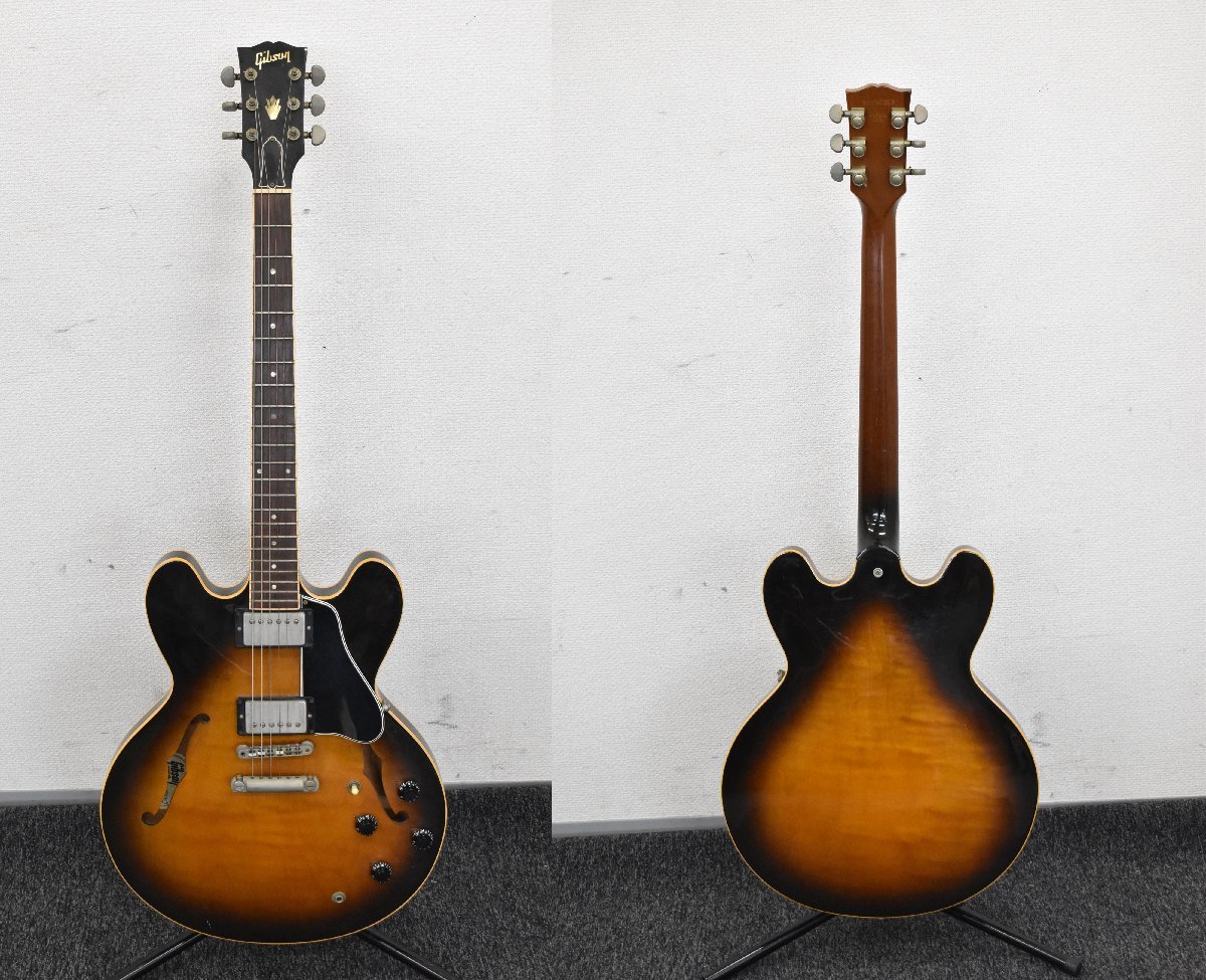 Σ0582 ジャンク Gibson ES-335-DOT ギブソン セミアコギター ＃91132313_画像4