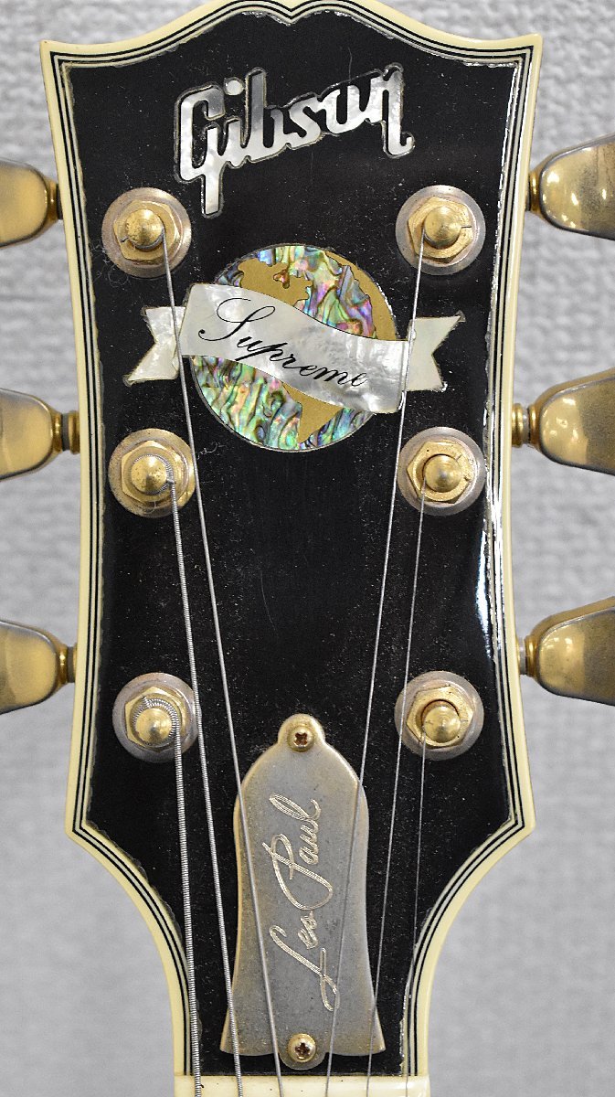 Σ0527 中古 Gibson USA Les paul Supreme ギブソン エレキギター #03243486の画像9