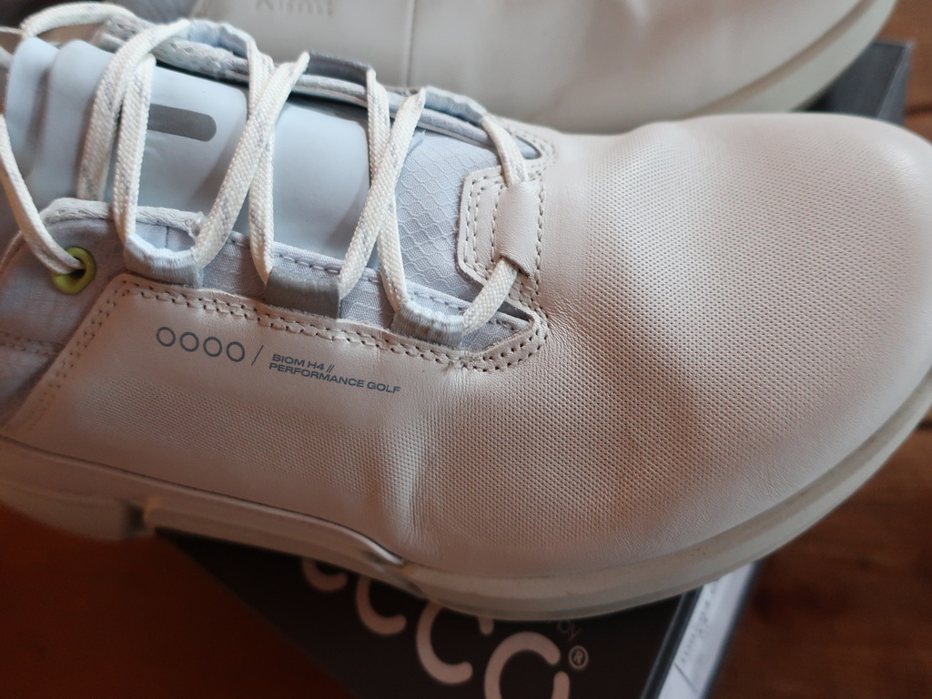 ecco [エコー] ゴルフシューズ バイオム ハイブリッド エイチフォー BIOM H4 メンズ WHITE/AIR 27.5 cm 3E (中古)_画像6