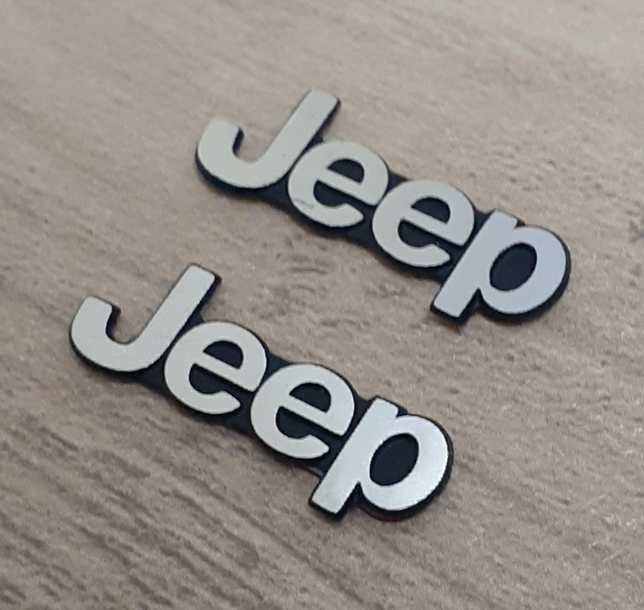 ★　Jeep ミニエンブレム　2枚セット　★_画像2