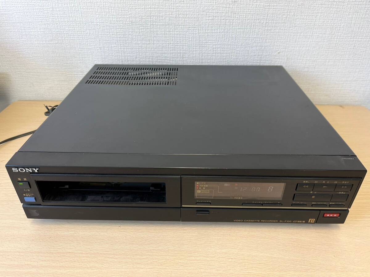 ce7254100/SONY Betamax ビデオカセットレコーダー SL-F100の画像1