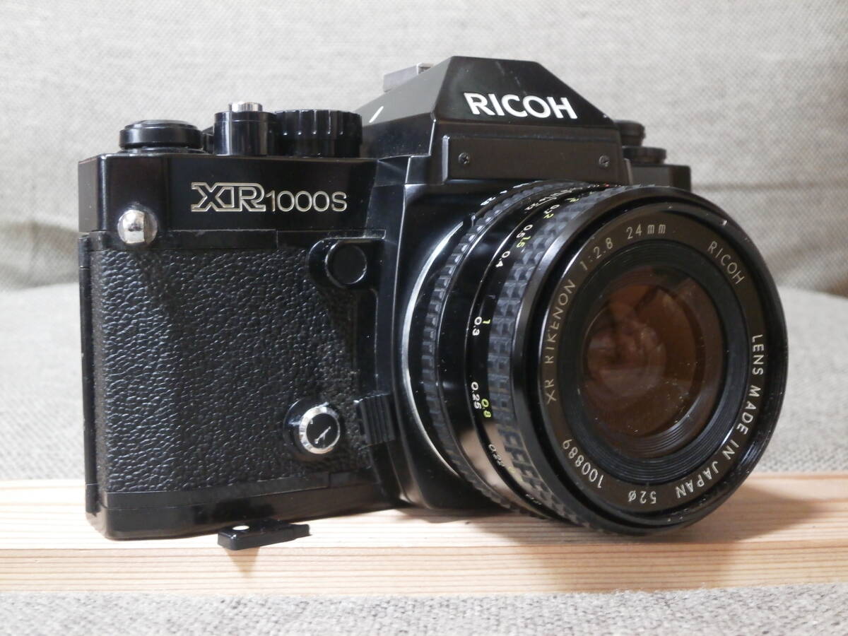 RICOH XR 1000S XR RIKENON 1:２．24mm レンズ付き　動作確認済み_画像2