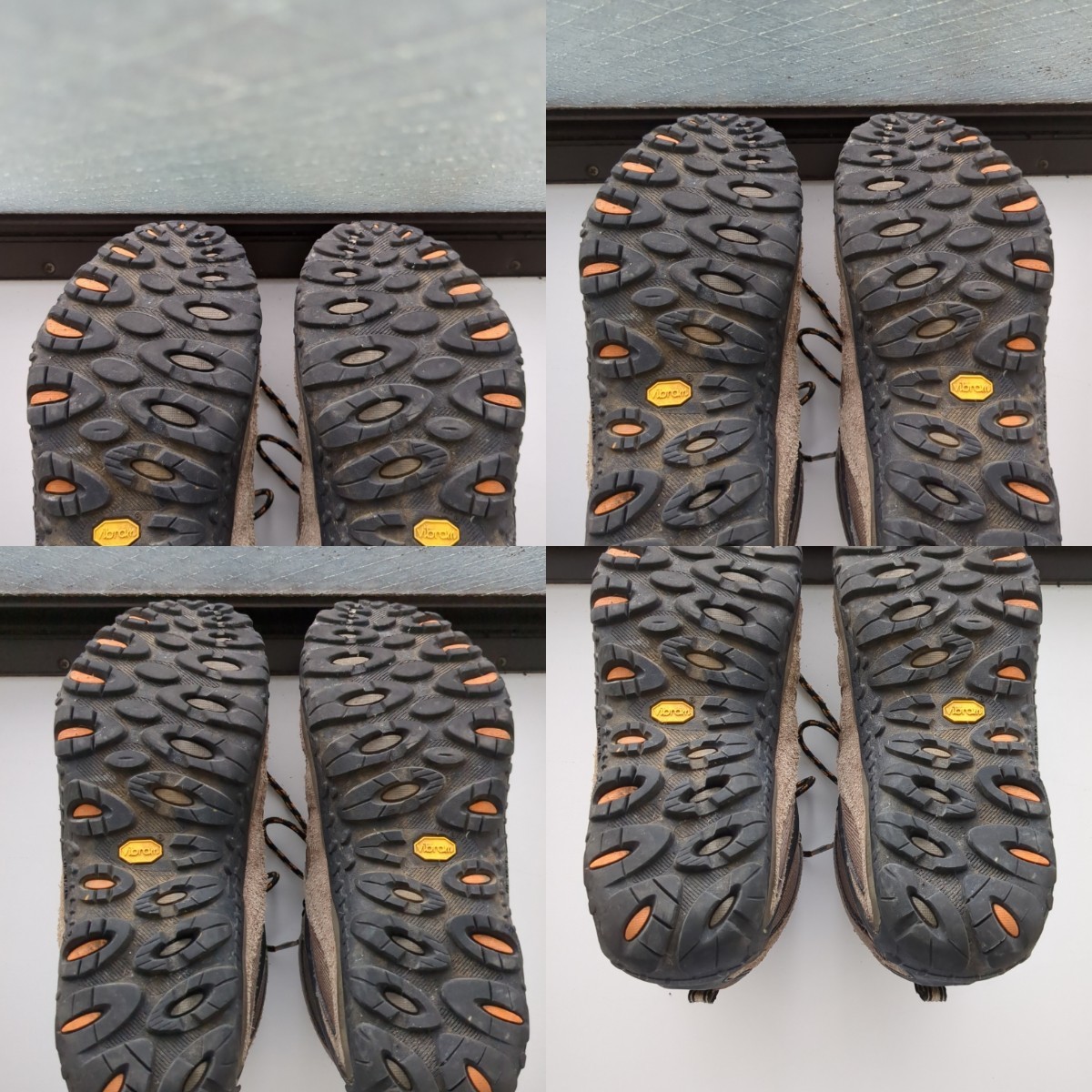 MERRELL　メレル　トレッキングシューズ　登山　EU44 約27　メンズ　紳士靴　新緑の季節を迎える準備　山登り　リペア推奨　GORE-TEX_画像6