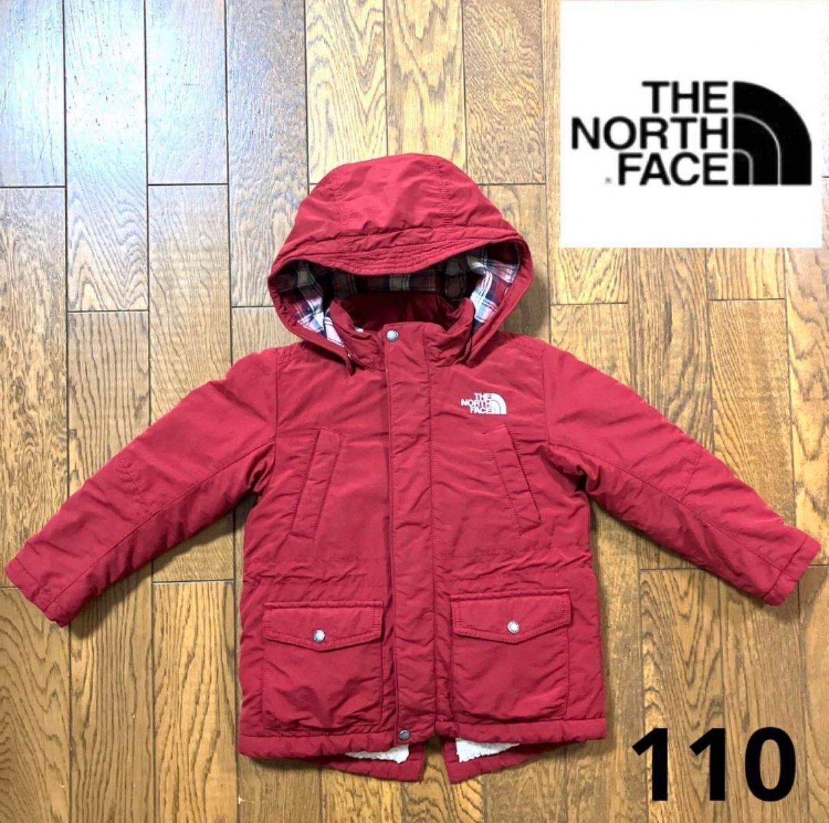 大人気！！THE NORTH FACE ザ ノースフェイス ブルゾン 赤 あか レッド キッズ 110