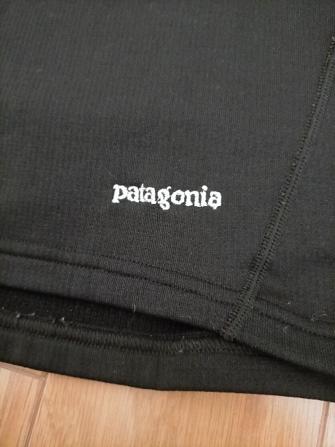 状態良好 ビッグサイズ 06年 patagonia Capilen4 Zip Neck パタゴニア キャプリーン4 ジップネック XL 黒 ポーラテック ★アウトドア古着_画像5