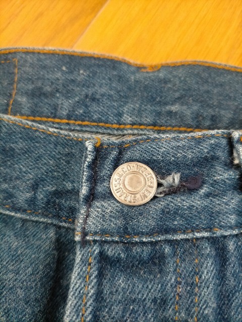 新品 デッドストック 90s USA製 ビンテージ 92年 Levi's501-0000 リーバイス501 デニムパンツ ストーンウォッシュ W30L36★ジーンズ505_画像6