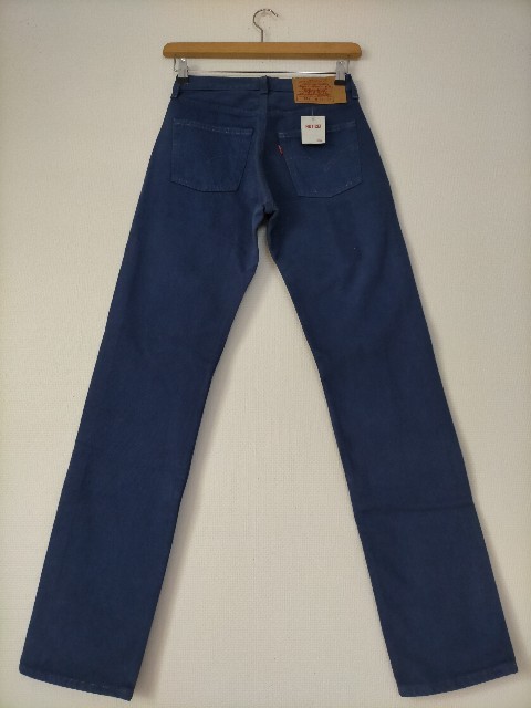 新品 デッドストック 90s 99年 ビンテージ USA製 Levi's501 リーバイス501 後染め ブルー デニムパンツ W29L34 ★505ジーンズ_画像3