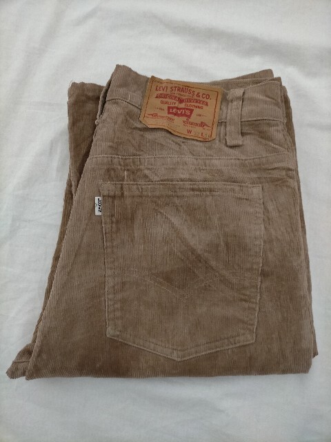 状態良好 80s USA製 ビンテージ 82年 Levi's517-1523 リーバイス 517 42TALONジッパー ブーツカット コーデュロイパンツ W32L36 ★519646_画像1