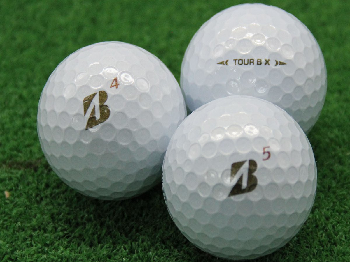 ABランク ブリヂストン BRIDGESTONE TOUR B X パールホワイト 2022年モデル 20個 球手箱 ロストボール_画像1