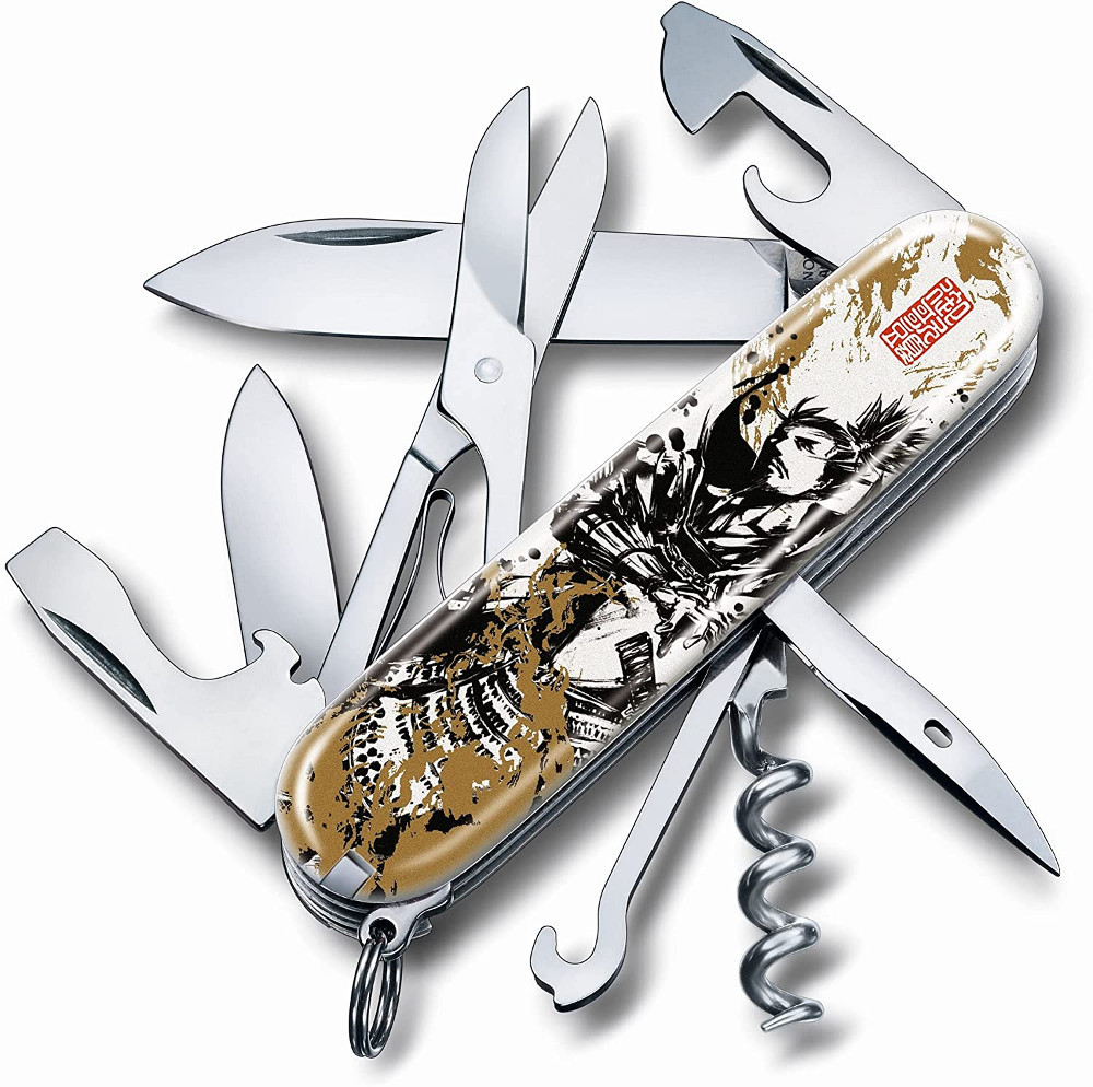 送料無料 VICTORINOX(ビクトリノックス)戦国墨絵クライマー 織田信長 1.3703.7-X8【日本正規品】