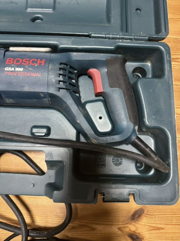 BOSCH ボッシュ セーバーソー GSA900電動工具 100V 900w 50-60Hz _画像8