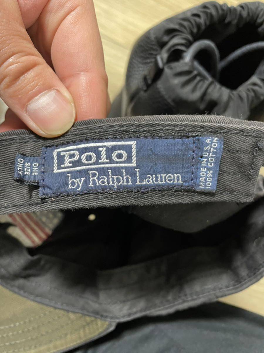 ポロラルフローレン　キャップ 帽子 POLO LAUREN アメリカ　USA ビンテージ　90' RRL ダブルアール_画像3