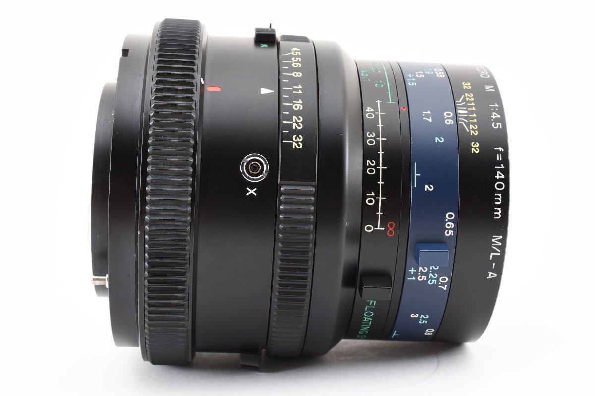 【美品】マミヤ Mamiya Macro M 140mm f/4.5 M/L-A 高級 マクロ 中判レンズ RZ67シリーズ用 動作確認済み！2071061_画像10