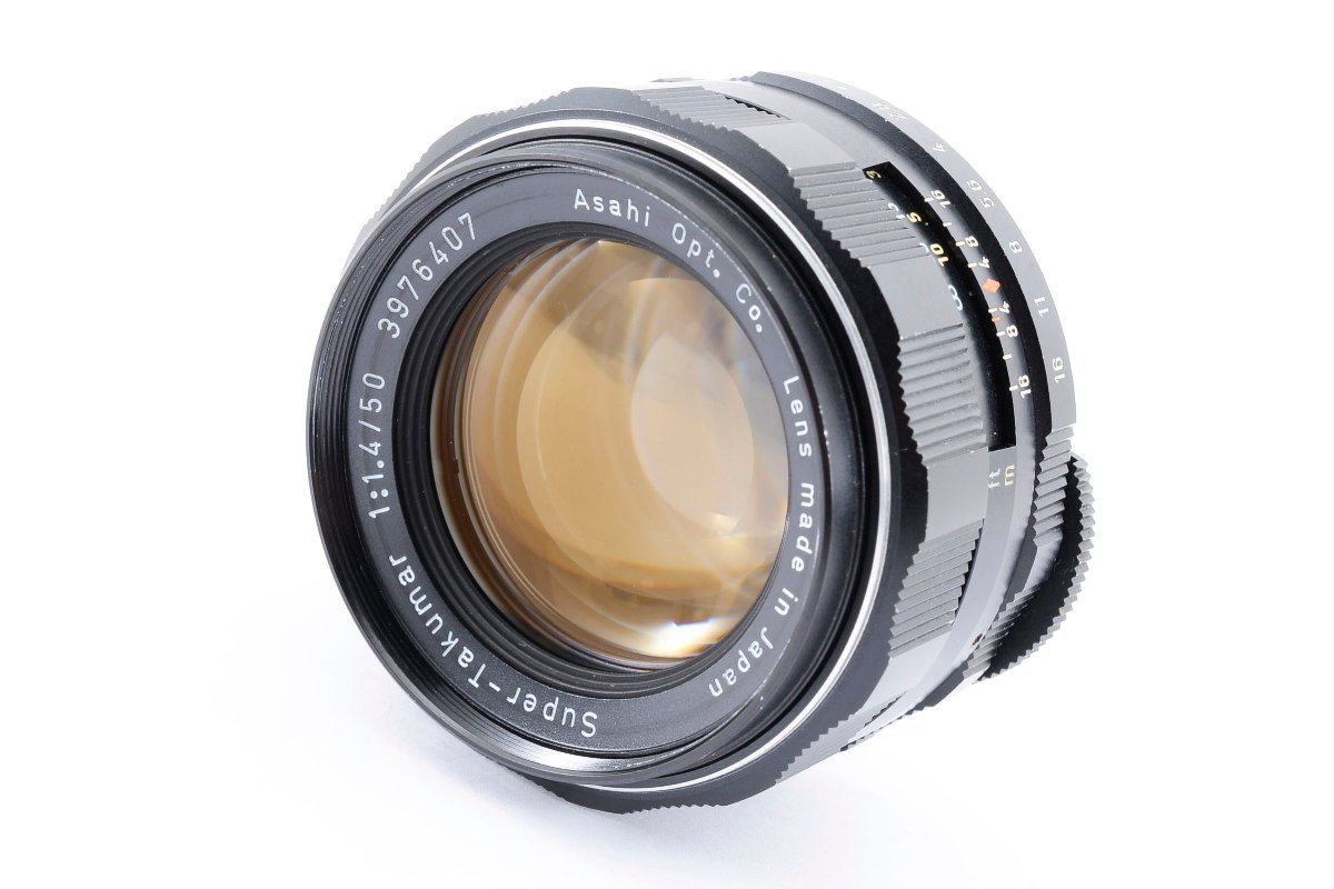 【A良品】ペンタックス Pentax Super Takumar 50mm F/1.4 大口径 単焦点レンズ M42マウント 試写・動作確認済み！2070418_画像3