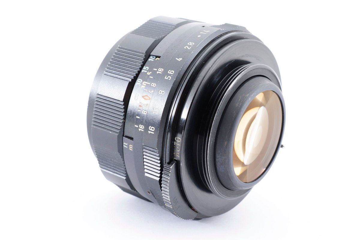 【A良品】ペンタックス Pentax Super Takumar 50mm F/1.4 大口径 単焦点レンズ M42マウント 試写・動作確認済み！2070418_画像8