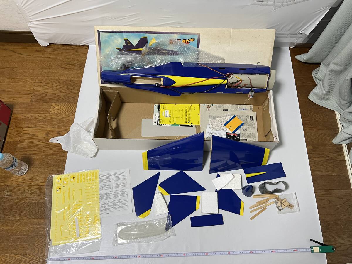 輸入品 HET-RC F-18 Hornet ARF480 クラスダクト機 現状品 詳細不明_画像5