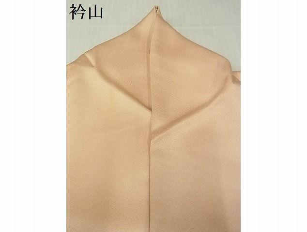 平和屋-こころ店■訪問着　地紙重ね花文　金銀彩　着丈162cm　裄丈64.5cm　正絹　逸品　B-zg8469_画像6