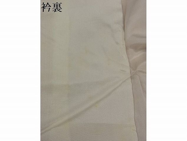 平和屋-こころ店◆上質な小紋　花蝶文　着丈165cm　裄丈67.5cm　正絹　逸品　mop1599_画像7