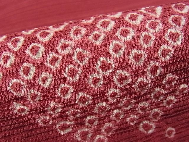平和屋-こころ店■羽織 絞り 舞花文 正絹 逸品 B-zg8756の画像6