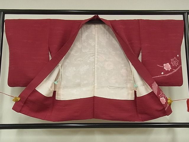 平和屋-こころ店■羽織 絞り 舞花文 正絹 逸品 B-zg8756の画像2