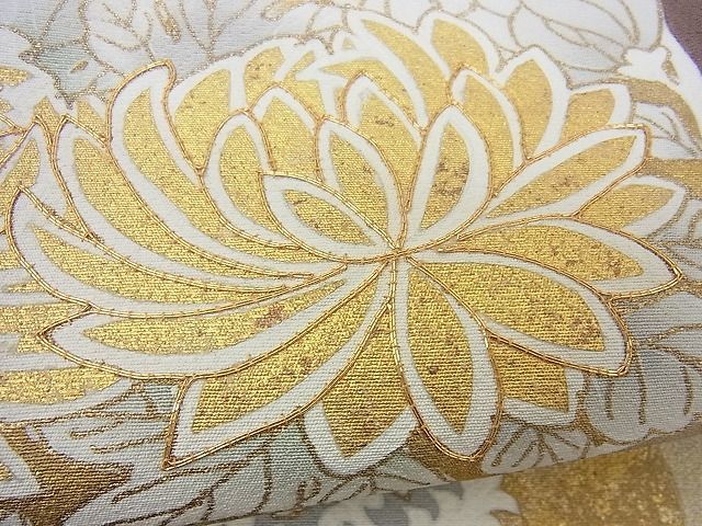 平和屋野田店■豪華色留袖 作家物 駒刺繍 雲上泥の宴 本金箔 逸品 n-yc5690の画像5