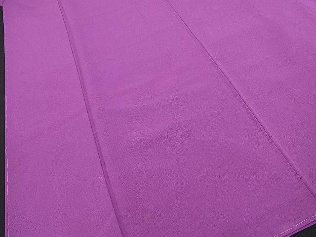 平和屋野田店■上質な色無地　梅紫色　やまと誂製　逸品　未使用　n-ip1528_画像4