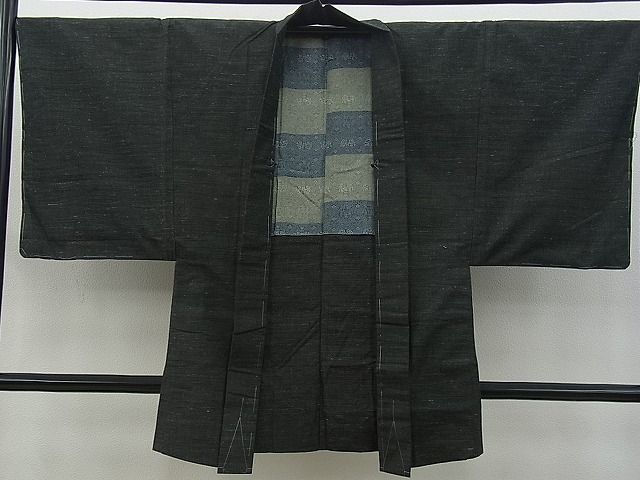 平和屋野田店■男性　紬　アンサンブル　霞文　逸品　未使用　n-gh5798_画像6