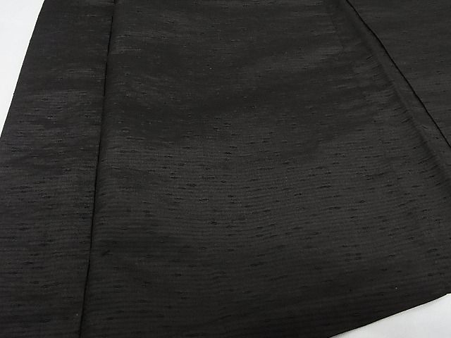 平和屋-こころ店■男性　羽織　縞　檳榔子染色　正絹　逸品　1B-np2425_画像3