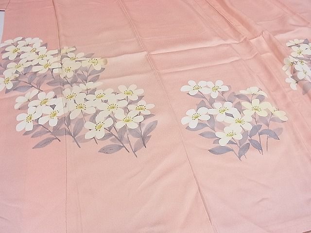 平和屋川間店■訪問着　草花文　金彩　高島屋扱い　逸品　hy3936_画像4