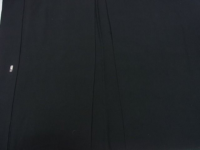 平和屋2■男性 黒紋付 長羽織 逸品 mz4481の画像4