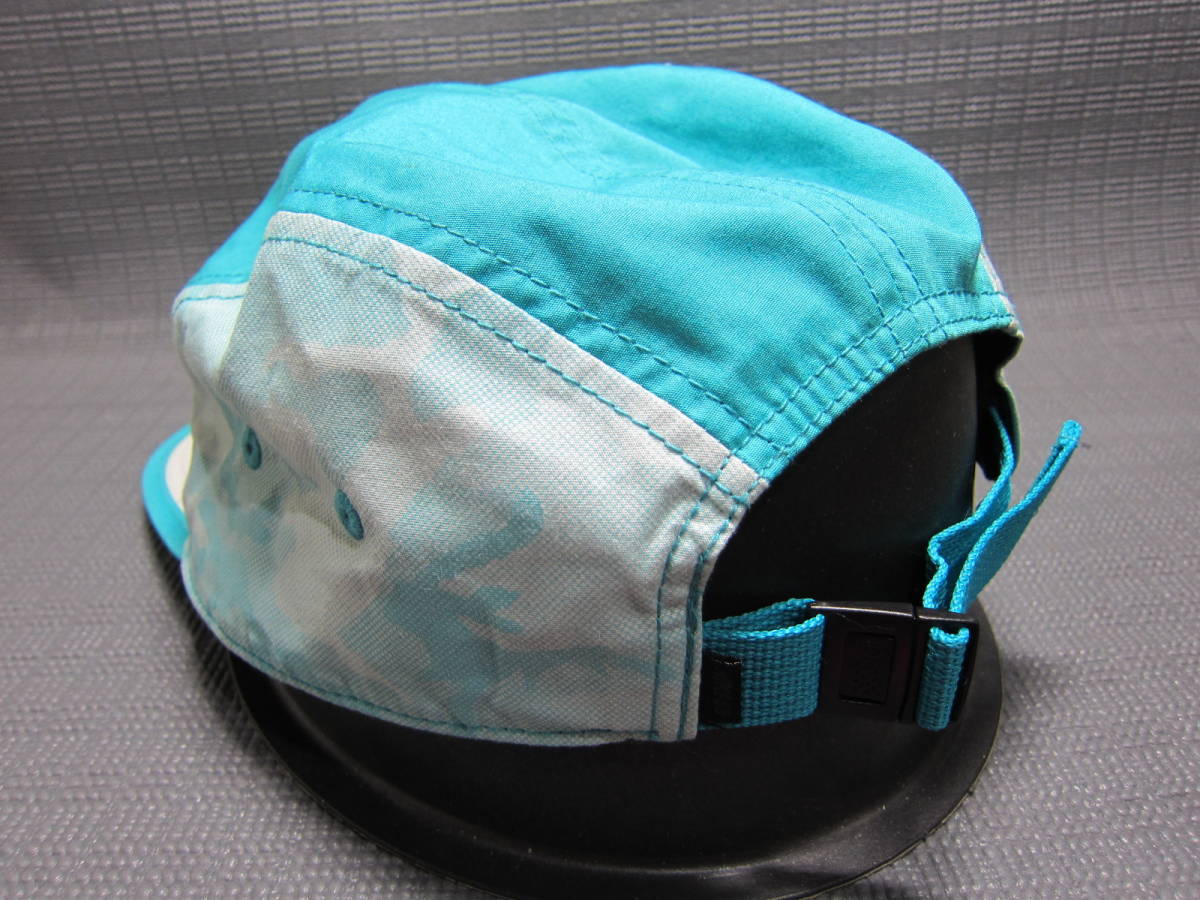 NIKE ナイキ ランニングキャップ 帽子 水色×白 56～59cm S2402Aの画像2