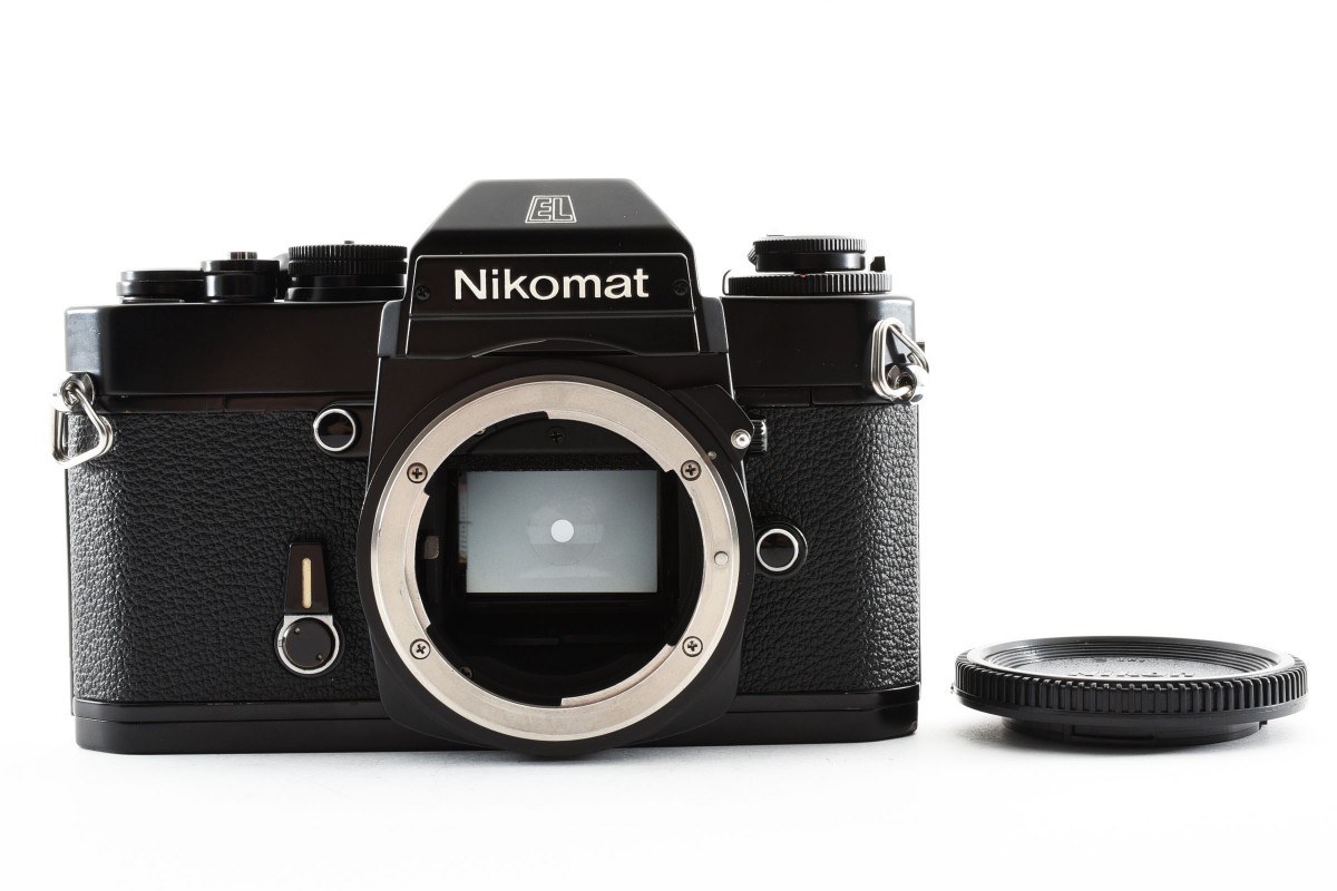 ★美品　動作確認済★ NIKON ニコン Nikomat EL ブラック フ　モルト新品交換済 #B224