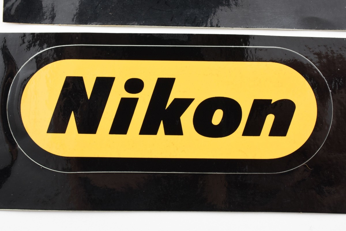 ★新品級★ NIKON ニコン ステッカー シール トラックマーク セット #C593の画像2