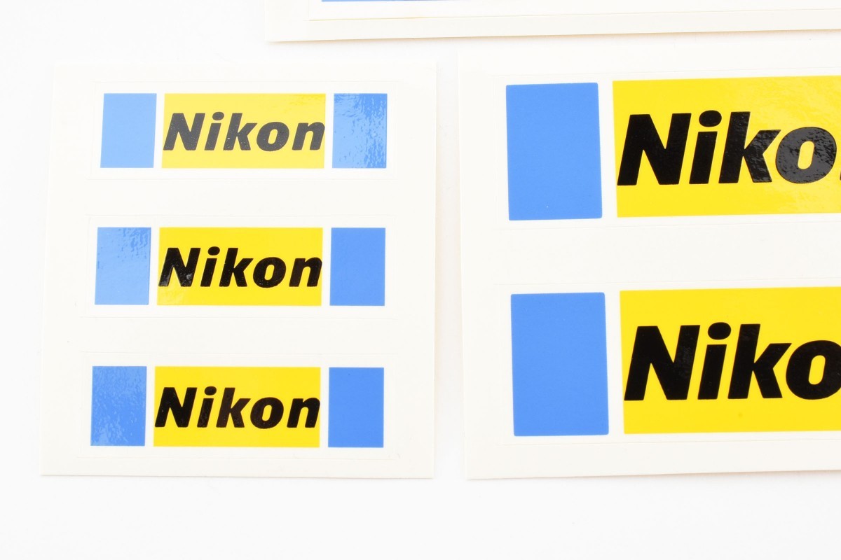 ★新品級★ NIKON ニコン ステッカー シール ヴィンテージ セット #C559の画像4