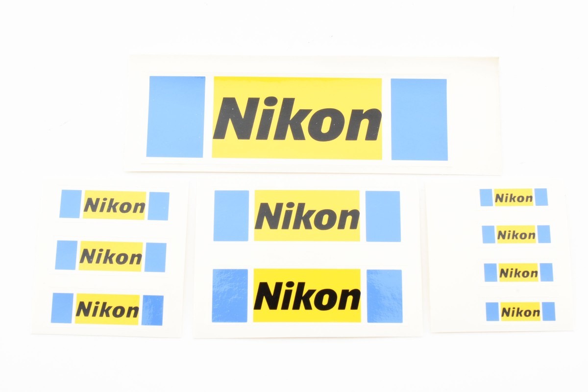 ★新品級★ NIKON ニコン ステッカー シール ヴィンテージ セット #C559の画像1