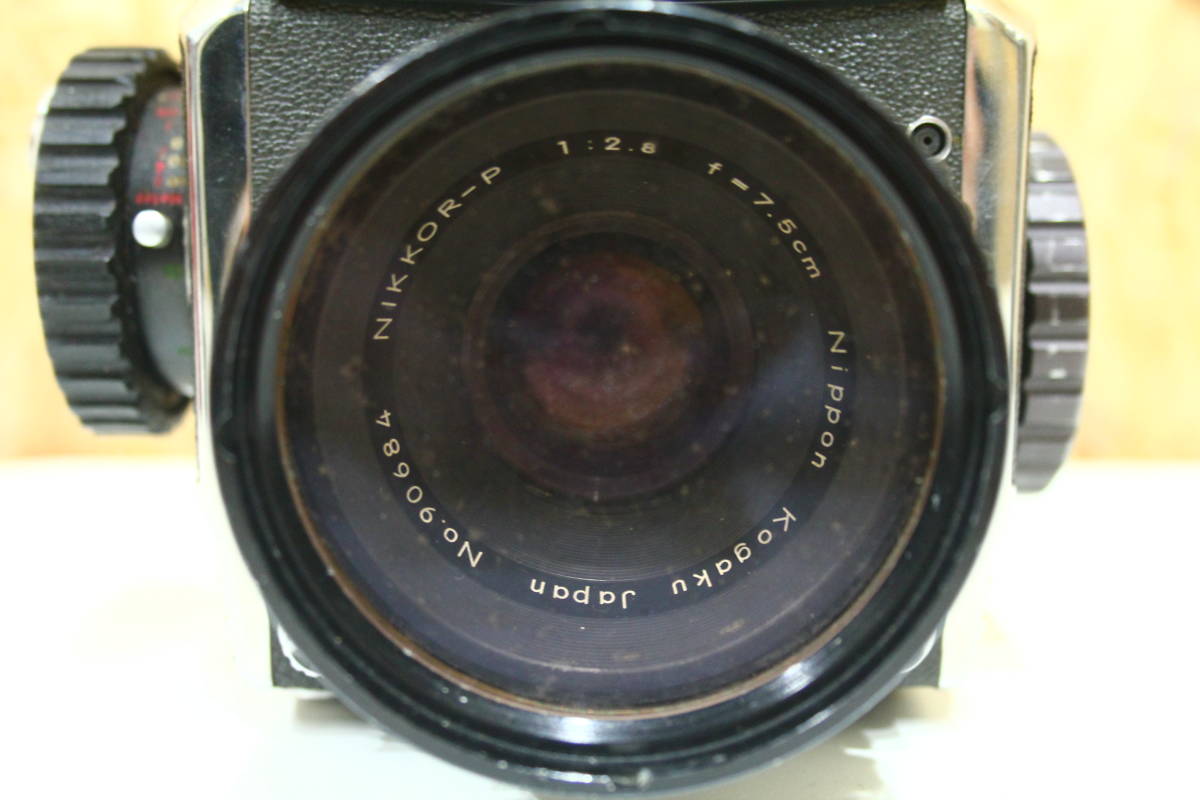 TH01258　ZENZA　BRONICA　中判カメラ　フィルムカメラ　動作未確認　現状品_画像3