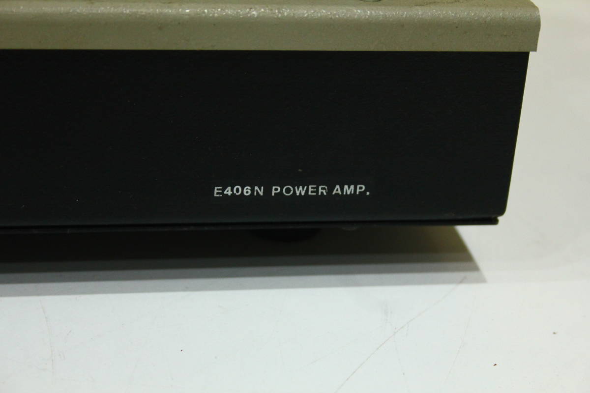 TH01286 E406N POWER AMP 真空管アンプ LUX 動作未確認 現状品の画像2