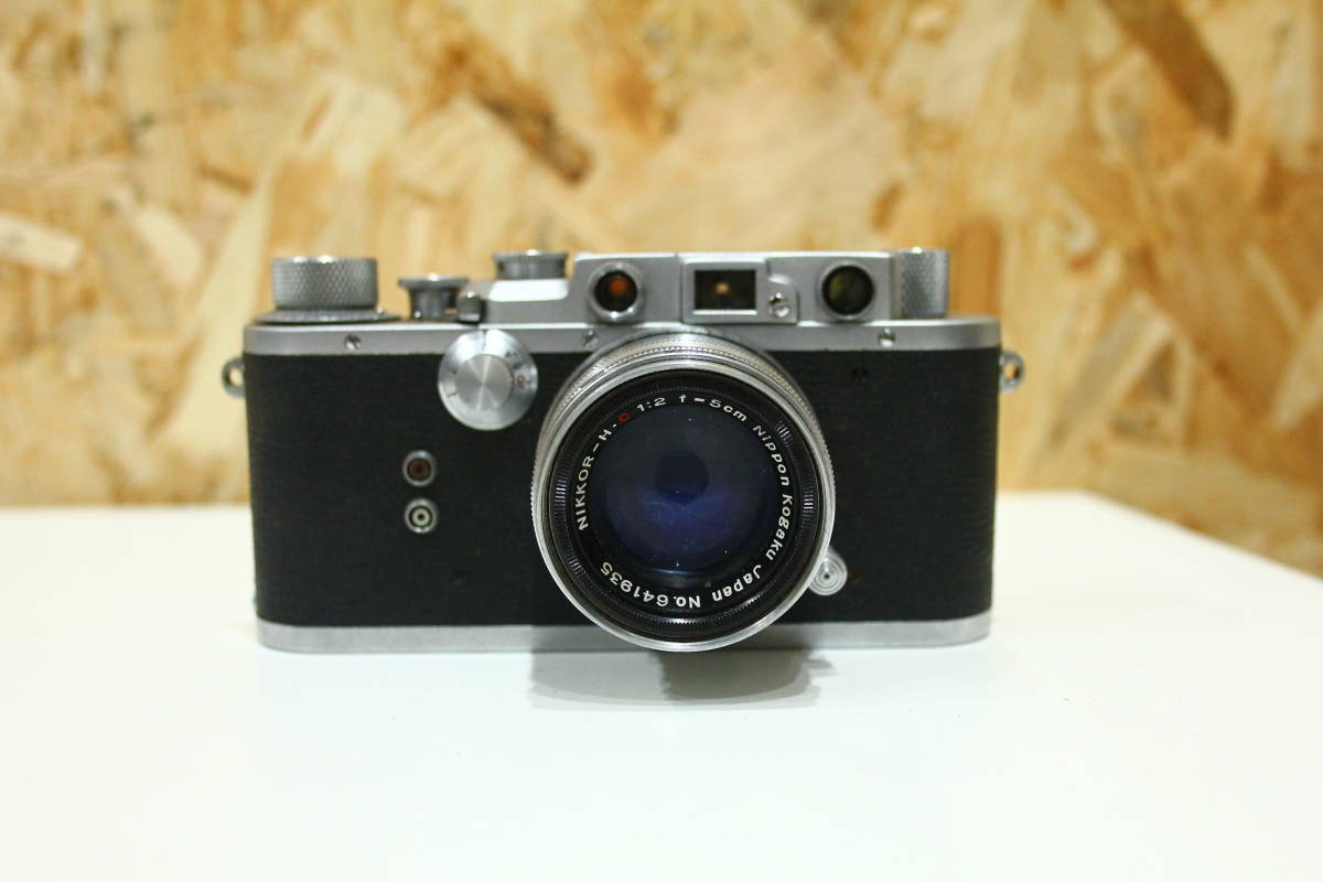 TH01314　nicca　ⅢS　レンジファインダー　フィルムカメラ　動作未確認　現状品_画像2