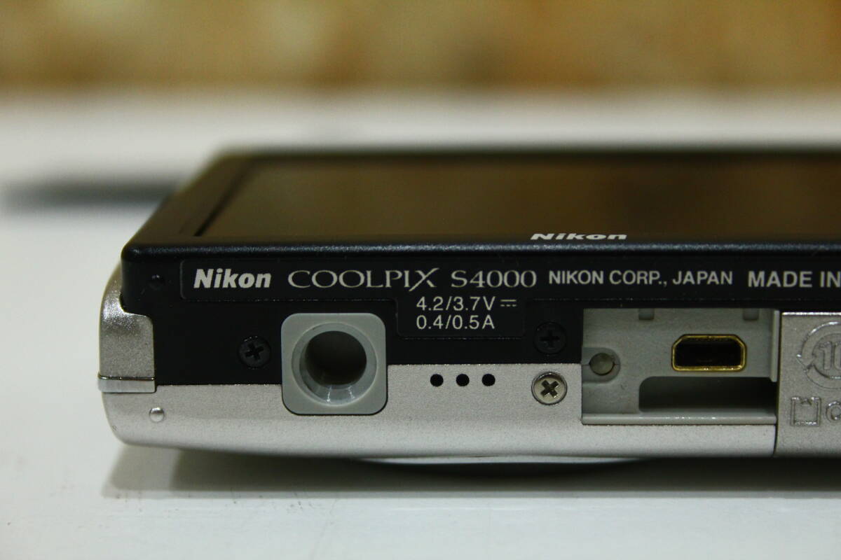 TH02104　Nikon　COOLPIX　S4000　デジタルカメラ　動作確認済　中古品_画像6