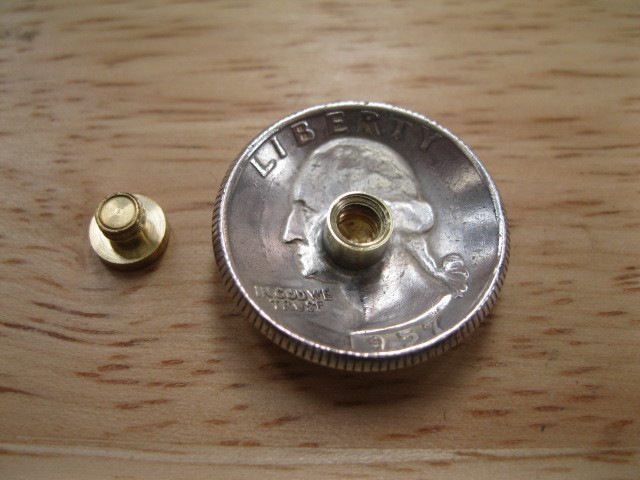 コンチョ　アメリカ２５セントクォーターダラー銀貨　２２ｍｍ_画像3
