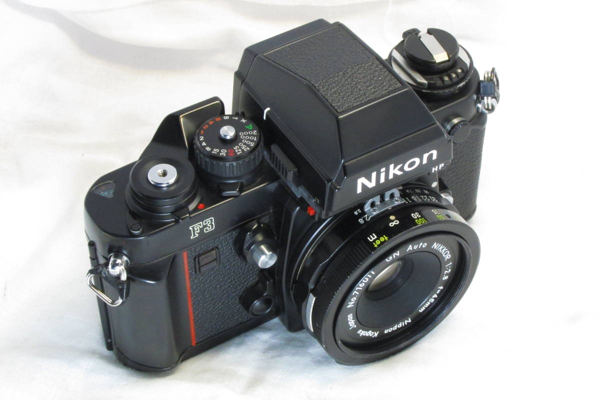 Nikon F3HP GN NIKKOR 1:2.8 f=45mm Ai改造付_画像2