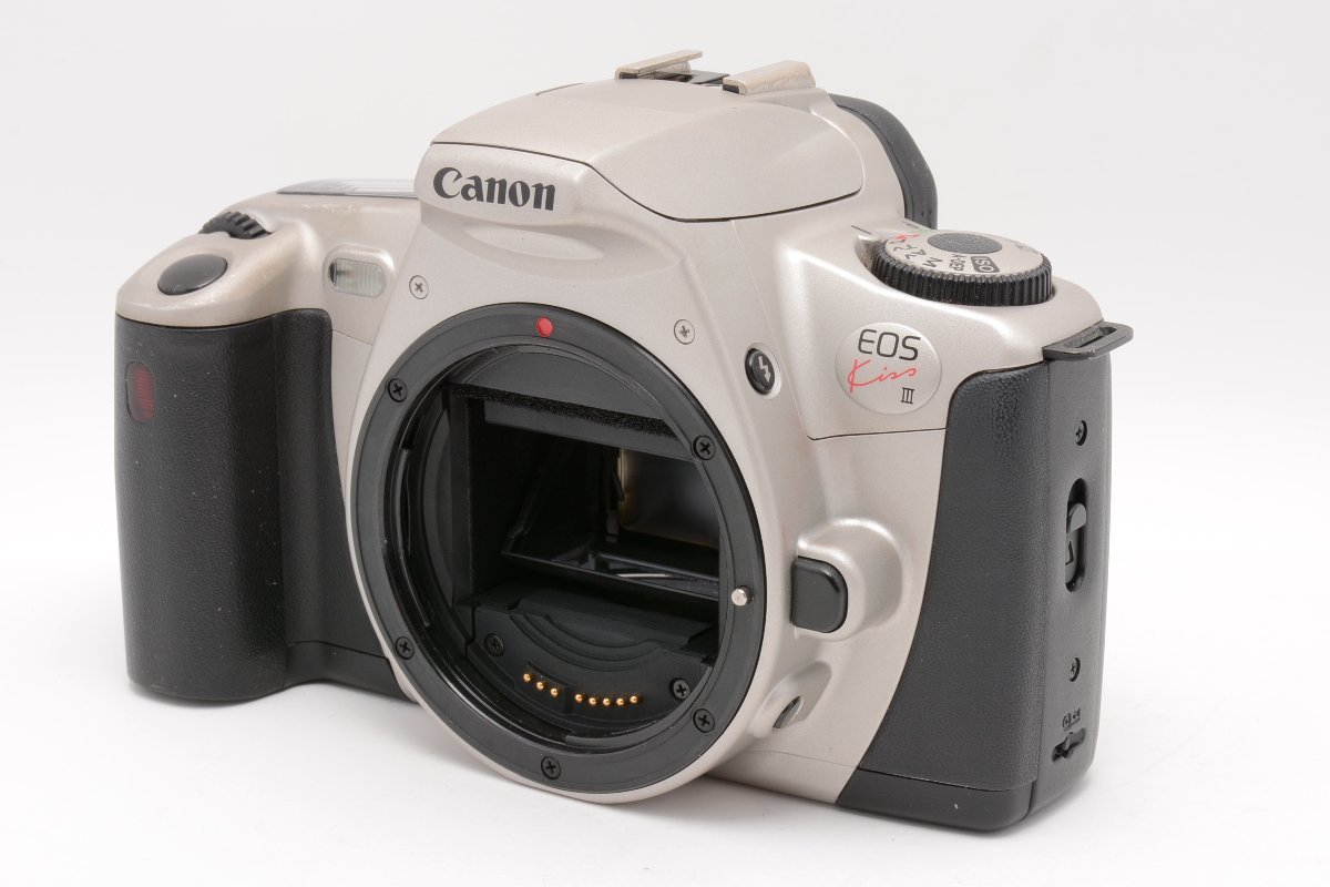 【並品】Canon キヤノン EOS Kiss III 35mm AF一眼レフカメラ + おまけレンズセット(EF 80-200mm F4.5-5.6 USM) #40784108_画像3