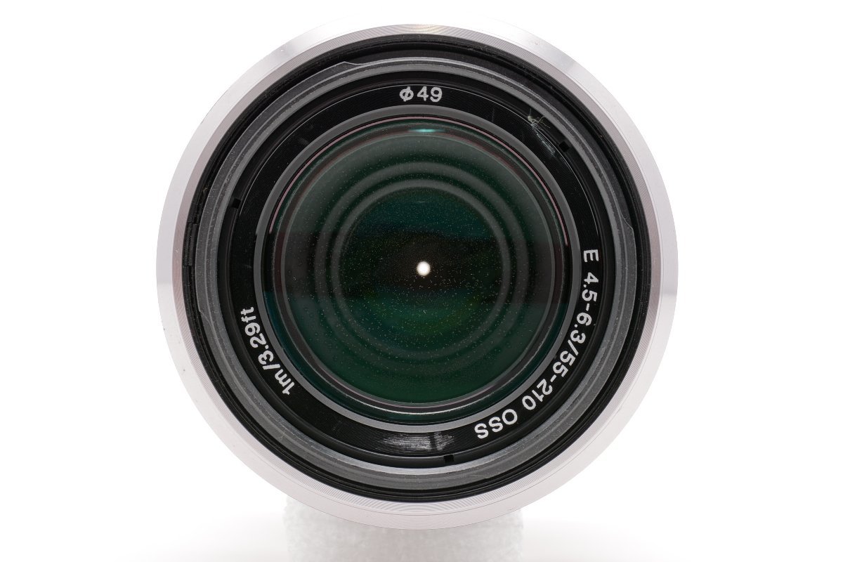 【やや難あり品】SONY ソニー ミラーレス一眼レフ用レンズ E 55-210mm F4.5-6.3 OSS SEL55210 Eマウント APS-C専用レンズ #4133_画像4