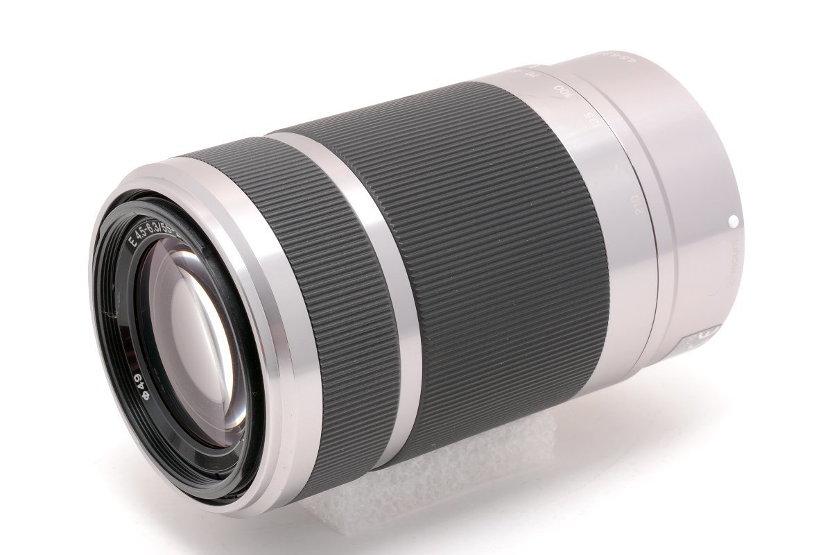 【やや難あり品】SONY ソニー ミラーレス一眼レフ用レンズ E 55-210mm F4.5-6.3 OSS SEL55210 Eマウント APS-C専用レンズ #4133_画像2