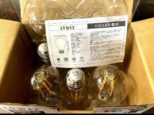 まとめ売り【未使用】LVWIT　LED電球 60W形相当 E26口金 6個入
