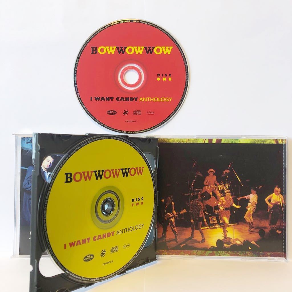 BOW WOW WOW 2CD anthology / i want candy バウ・ワウ・ワウ　03年輸入盤 new wave、ニューウェーブ、ニューウェーヴ_画像4