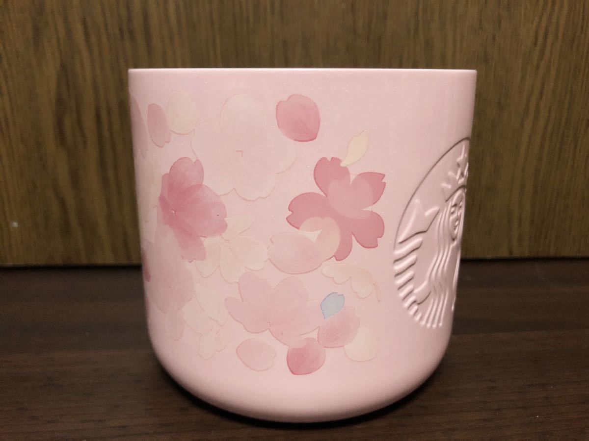 2020 STARBUCKS COFFEE スターバックス コーヒー スタバ ステンレス マグ SAKURA 桜 さくら サクラ ピンク マグカップ ステンレス製 355ml_画像2