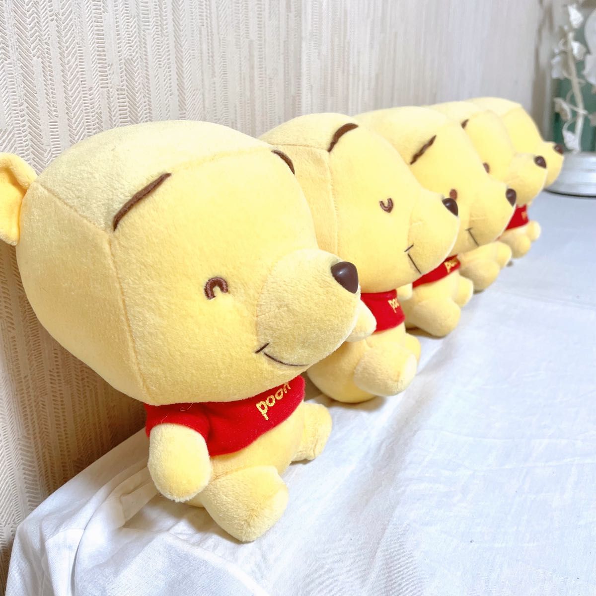 Disney ディズニー くまのプーさん五つ子 ぬいぐるみ pooh